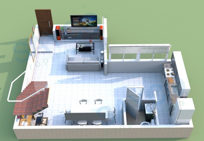 Vendo 4 ambientes c/terraza propia