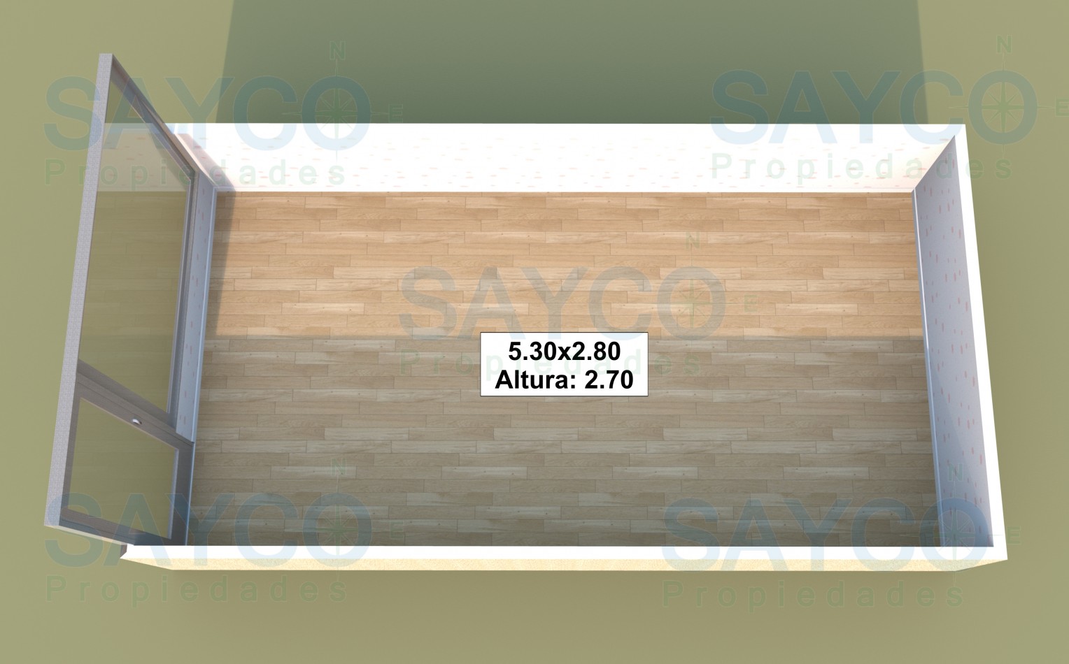 VENDE Local Comercial "Galeria Galecor" 15m2, techo alto, vidriera.