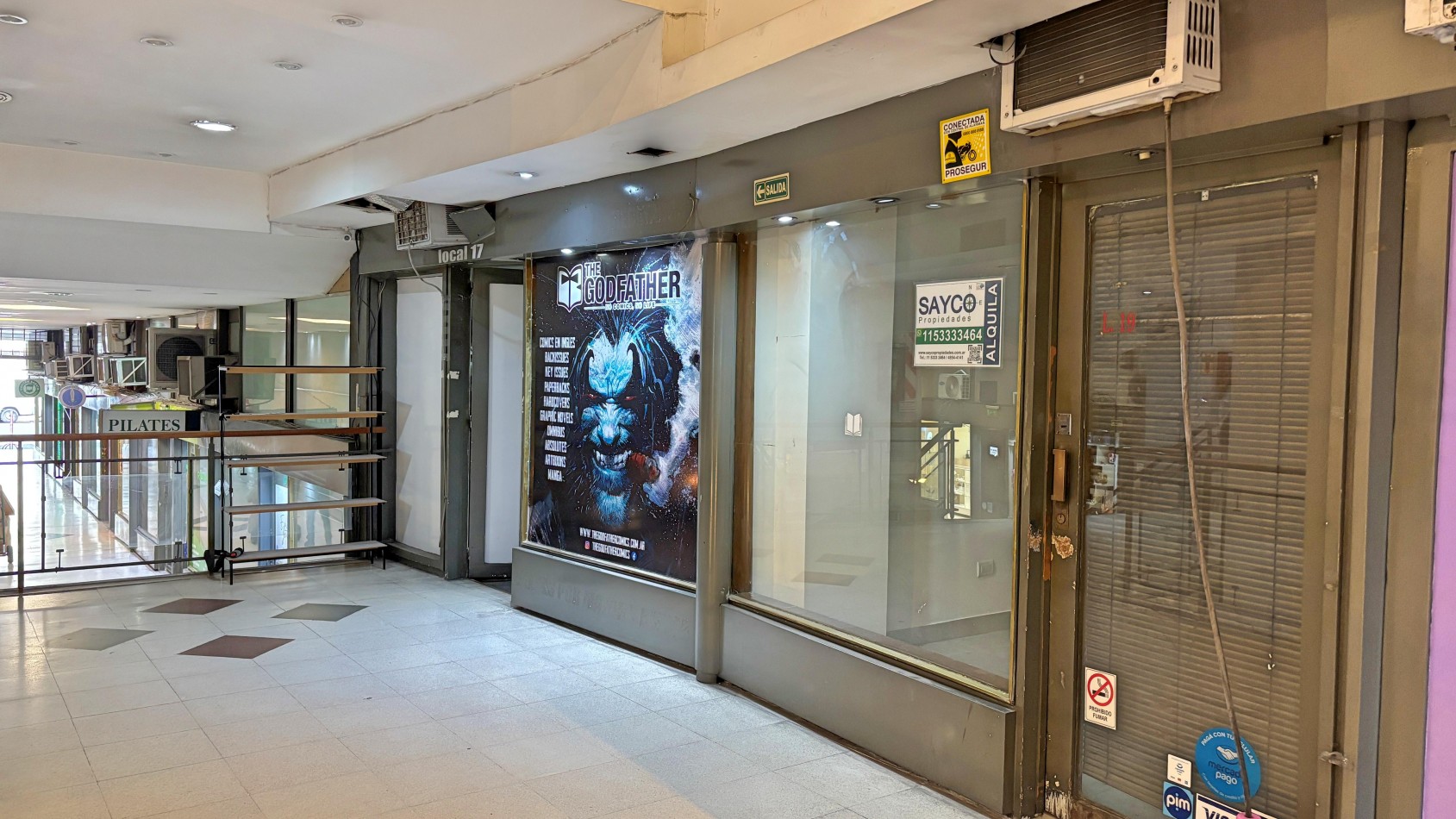 Alquilo LOCAL 15m2 en Galerias GALECOR
