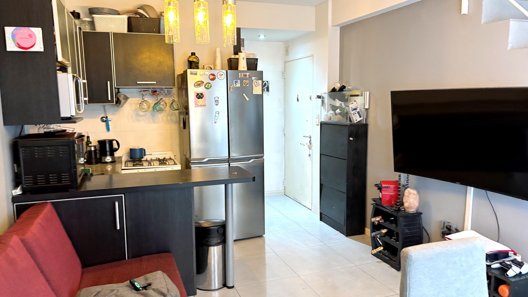 Caballito Hermoso Duplex de 3 Ambientes al Contrafrente, 1er Piso x Escalera: