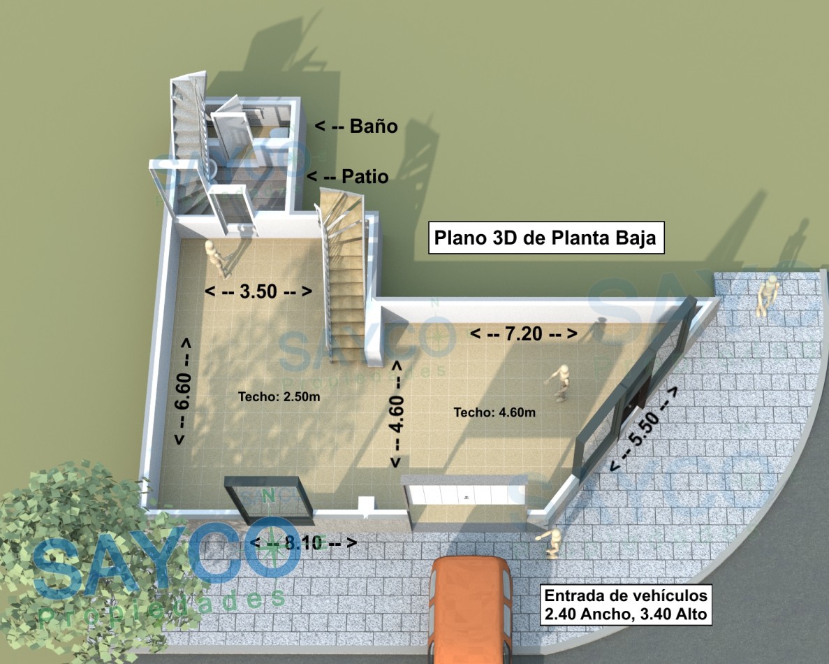 Alquiler local 80m2 en esquina