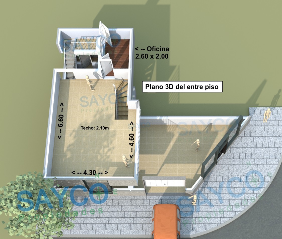 Alquiler local 80m2 en esquina