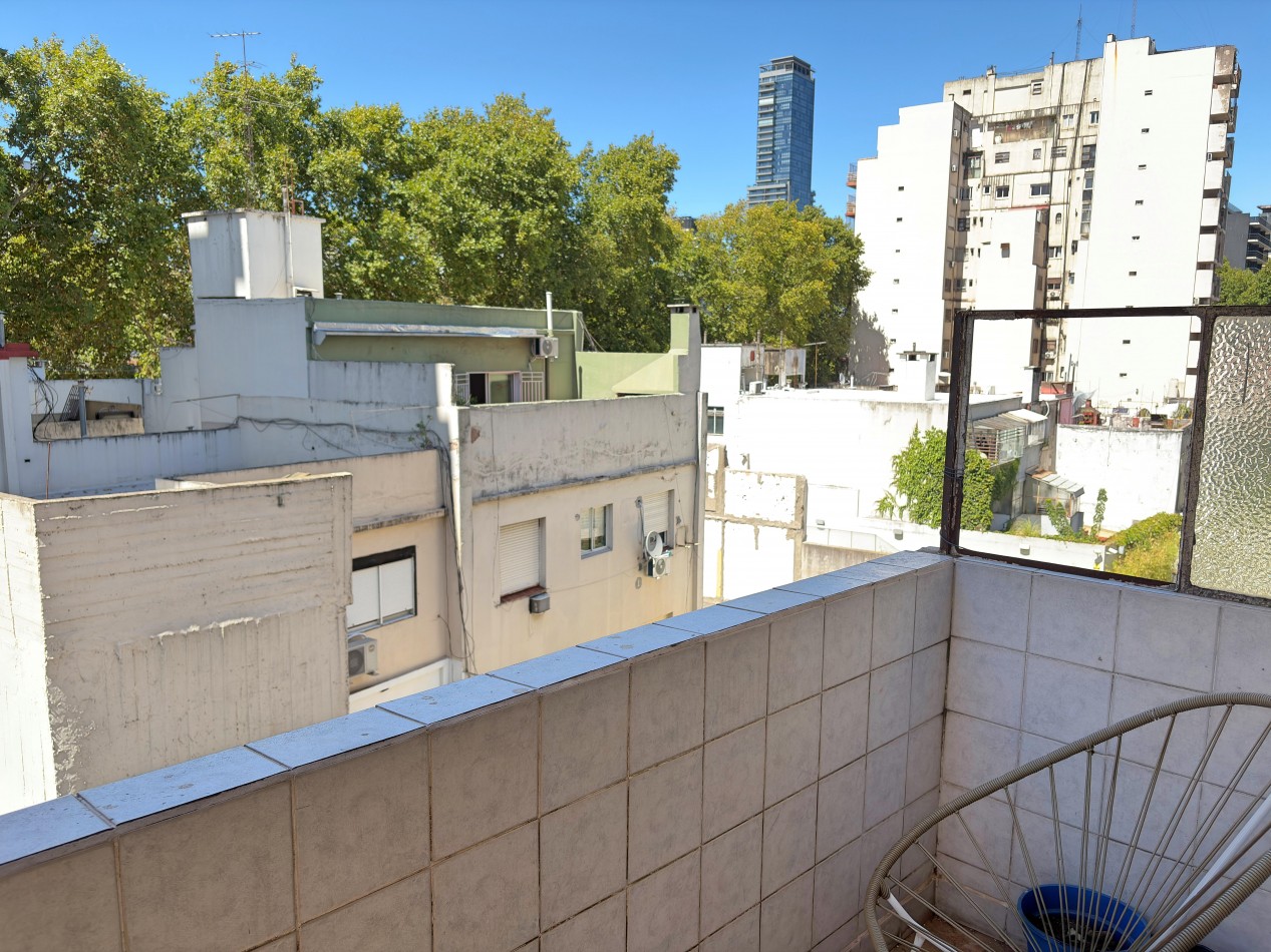 Palermo - Venta Depto 3 Amb C/dep Contrafrente Balcon Subte Linea D Sup Total: 73,00 m²