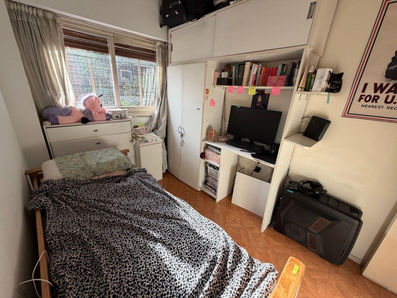 3 Ambientes + Cochera + Balcon + 2 Baños + Sup: 82,00 m²