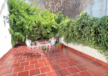 Duplex 4 Ambientes + Cochera + Fondo (4 X 12) + Parrilla + Balcon 